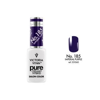 Lakier hybrydowy PURE CREAMY HYBRID VICTORIA VYNN 185 Imperial Purple 8 ml - WILD WILD NAILS