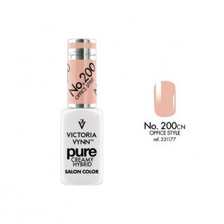 Lakier hybrydowy PURE CREAMY HYBRID VICTORIA VYNN 200 Office Style 8 ml - DRESS CODE