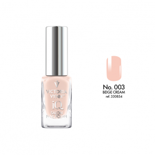 Lakier klasyczny iQ Nail Polish 003 BEIGE CREAM Victoria Vynn - 9 ml