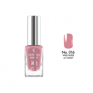 Lakier klasyczny iQ Nail Polish 016 WILD NUDE Victoria Vynn - 9 ml