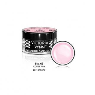 Żel budujący Victoria Vynn Cover Pink No.08 - SALON BUILD GEL - 15 ml
