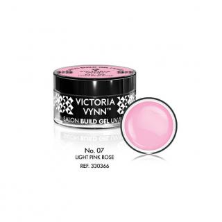 Żel budujący Victoria Vynn Light Pink Rose No.07 - SALON BUILD GEL - 15 ml