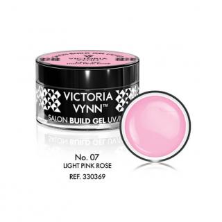 Żel budujący Victoria Vynn Light Pink Rose No.07 - SALON BUILD GEL - 50 ml