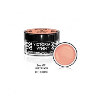 Żel budujący Victoria Vynn Milky Peach No.09 - SALON BUILD GEL - 15 ml
