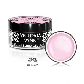 Żel budujący Victoria Vynn Soft Pink No.03 - SALON BUILD GEL - 50 ml