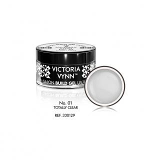 Żel budujący Victoria Vynn Totally Clear No.01 - SALON BUILD GEL - 15 ml