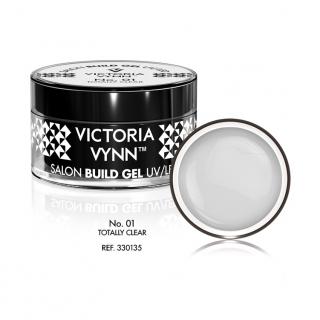 Żel budujący Victoria Vynn Totally Clear No.01 - SALON BUILD GEL - 50 ml