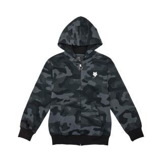 BLUZA Z KAPTUREM FOX JUNIOR FOX HEAD BLACK CAMO