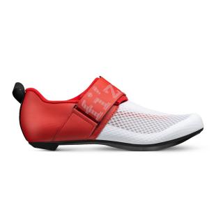 Buty triathlonowe FIZIK TRETRY TRANSIRO HYDRA WHITE - METAL RED