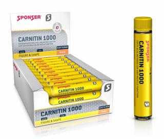 Karnityna SPONSER L-CARNITIN 1000 (pudełko 30 ampułek x 25ml)