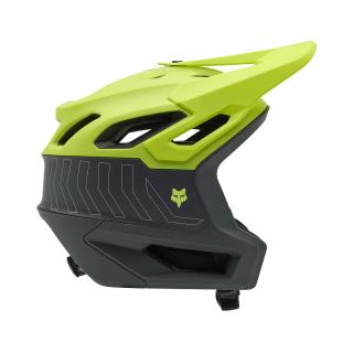 KASK ROWEROWY FOX DROPFRAME PRO RUNN FLUORESCENT YELLOW