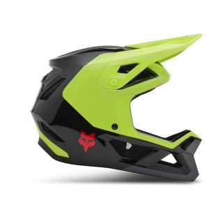 KASK ROWEROWY FOX JUNIOR RAMPAGE BARGE FLUORESCENT YELLOW