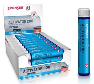 Kofeina z tauryną SPONSER ACTIVATOR 200 w ampułkach (pudełko 30 szt x 25ml)