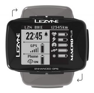 Komputer rowerowy LEZYNE MACRO PLUS GPS