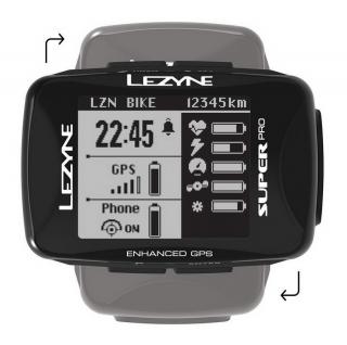 Komputer rowerowy LEZYNE SUPER PRO GPS