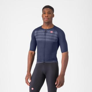 Koszulka kolarska CASTELLI Aero Race 8S lato 2025 belgian blue