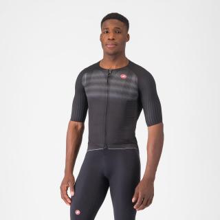 Koszulka kolarska CASTELLI Aero Race 8S lato 2025 black