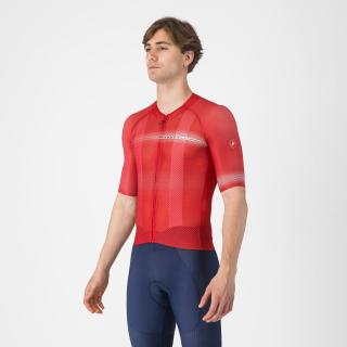 Koszulka kolarska CASTELLI Climbers A/C lato 2025 red