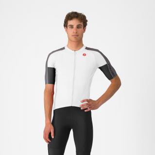 Koszulka kolarska CASTELLI Entrata 6 lato 2025 ivory