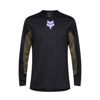 KOSZULKA ROWEROWA FOX JUNIOR DEFEND PARK BLACK
