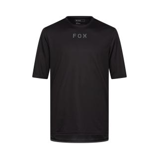KOSZULKA ROWEROWA FOX RANGER WORDMARK BLACK