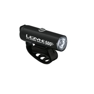 LAMPKA PRZEDNIA LEZYNE CLASSIC DRIVE 500+ SATIN BLACK
