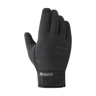 Rękawiczki ocieplane SHIMANO Windstopper Black