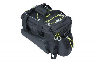 Torba na bagażnik BASIL MILES TRUNKBAG XL PRO 9-36L, wodoodporny poliester, black lime (bez płytki mocującej) (NEW)