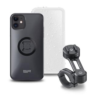 ZESTAW SP CONNECT MOTO BUNDLE NA KIEROWNICĘ NA TELEFON IPHONE 13 MINI BLACK