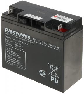 AKUMULATOR 12V/17AH-EUROPOWER-EP