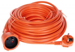 PRZEDŁUŻACZ Z UZIEMIENIEM PS-3X1.5-20M/ORANGE 20nbsp;m