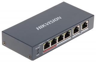 Switch PoE DS-3E0106P-E/M 6-PORTOWY Hikvision
