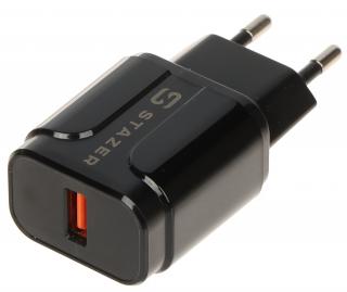 ZASILACZ 5V/3A/USB-QUICK3.0/B STAZER