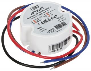 ZASILACZ IMPULSOWY 24V/0.63A-TP-V2 MW POWER