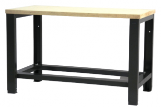 Stół warsztatowy długość 1400 mm solidny stól warsztatowy z blatem