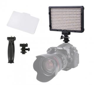 Lampa diodowa do kamer 308 LED PT-308b 3200K-5600K Tolifo