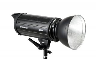 PROFESJONALNA LAMPA STUDYJNA 300Ws STEINER GN:54 X-300