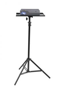 Regulowany stojak z pulpitem, pod rzutnik, projektor, laptop. Wysokość 82-145cm