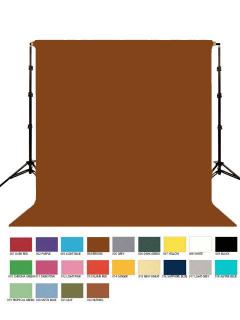 Tło kartonowe 2,72 x 10m na tulei / kolor nr 004 BROWN BRĄZOWY 140g/m2