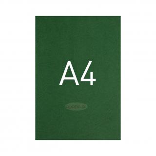 Okładki kartonowe o fakturze skóry - O.UNIVERSAL - 297 x 210 mm (A4) - 100 arkuszy - zielone