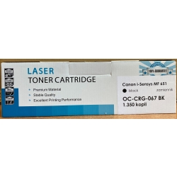 Toner do Canon MF655/MF657/MF651 MAXJET OC-067BK CRG067BK 5102C002 Toner MAXJET CRG067BK 5102C002 do Canon MF655/MF657/MF651