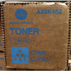 Toner Konica Minolta TN-512C c454/554/454e/554e A33K452 Develop ineo+ 454/554/454e/554e / Konica Minolta bizhub c454/c554  A33K452