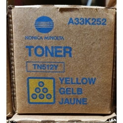 Toner Konica Minolta TN-512Y c454/554/454e/554e A33K252 A33K2DC A33K252