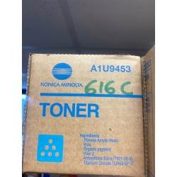 Toner Konica Minolta TN616C TN-616C cyan wydajność 41 800 stron Bizhub C6000/ Bizhub C7000 / Develop ineo +6000 TN-616C A1U94D3 / A1U9453 / A1U9450