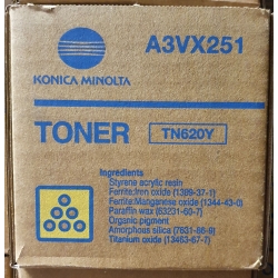 Toner TN-620Y do Konica Minolta c1060L Yellow ORYGINAŁ