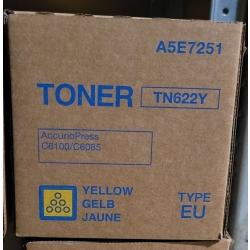 Toner TN-622Y do Konica Minolta c6085/c6100 Yellow ORYGINAŁ