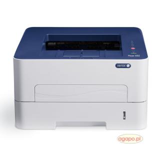 Xerox Phaser 3052 V_NI - monochromatyczna drukarka laserowa - drukowanie sieciowe, Wi-Fi / LAN