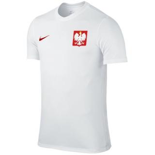 NIKE Polska II Koszulka Męska Kibica RED LOGO