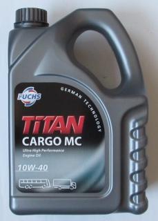 Olej FUCHS TITAN CARGO MC 10W40 - 4 Litry