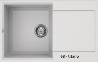 Zlewozmywak Elleci EASY 300 Bianco Titano 68